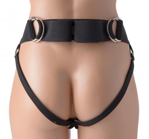 Strap U Avalon Jock Style Strap On Harness Black O/S