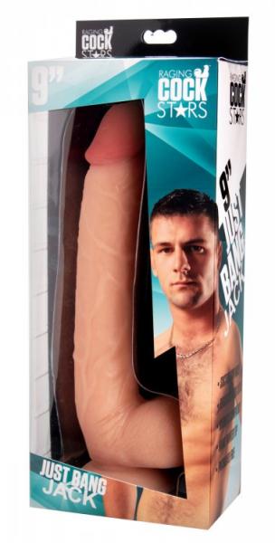 Just Bang Jack 8 Inches Realistic Dildo Beige