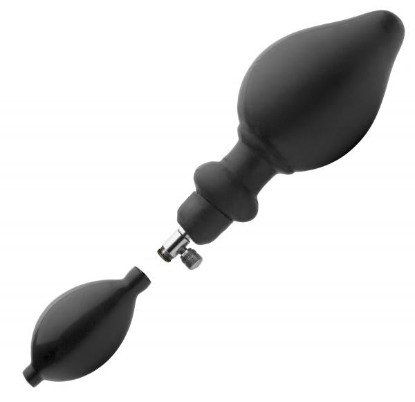 Expander Inflatable Anal Plug With Removable Pump