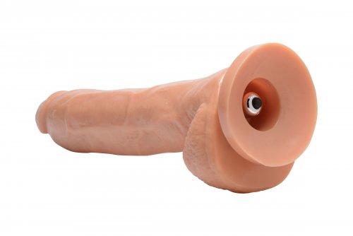 Vibrating Vincent 11 Inches Dildo With Suction Cup