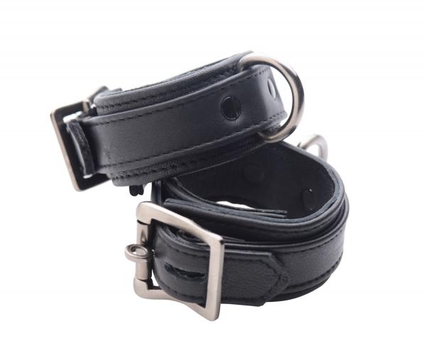 Strict Leather Luxury Locking Wrist Cuffs