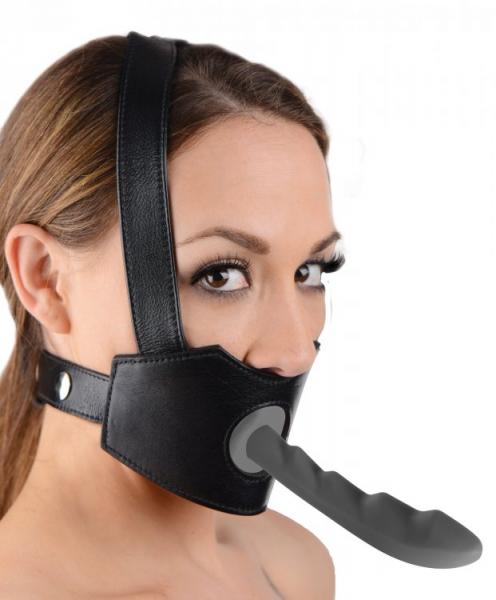 Face Fuk II Dildo Face Harness Black O/S