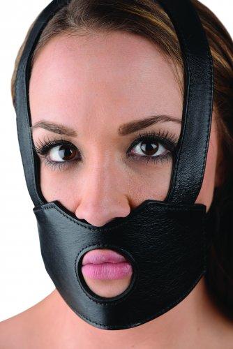 Face Fuk II Dildo Face Harness Black O/S