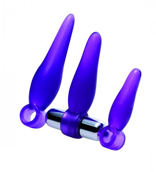 Fanny Fiddlers 3 Piece Finger Rimmer With Vibrating Bullet