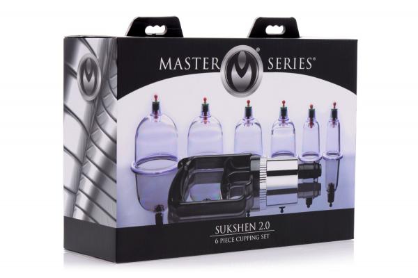 Sukshen 6 Piece Cupping Set With Acu-Points