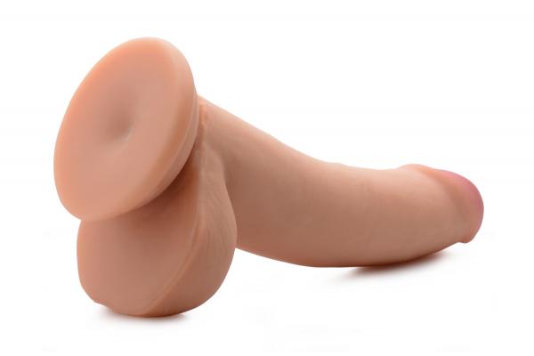 8 Inches Ultra Real Dual Layer Suction Cup Dildo