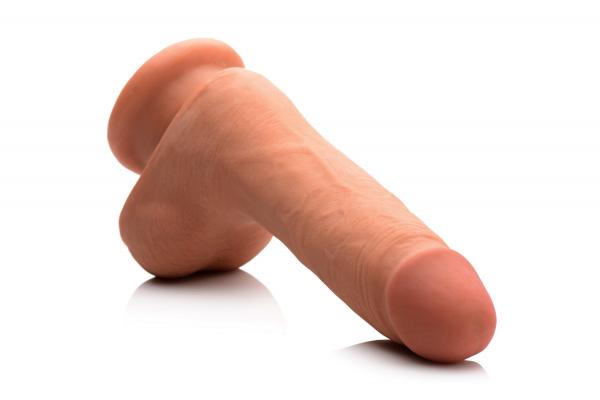 7 Inches Ultra Real Dual Layer Dildo Beige