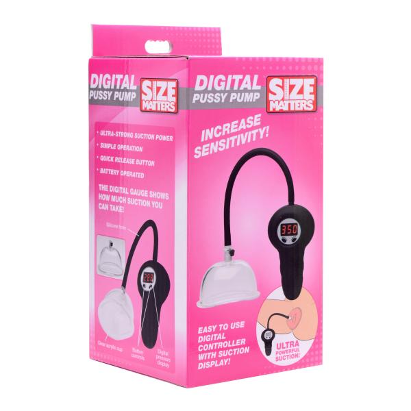 Size Matters Digital Automatic Pussy Pump Black