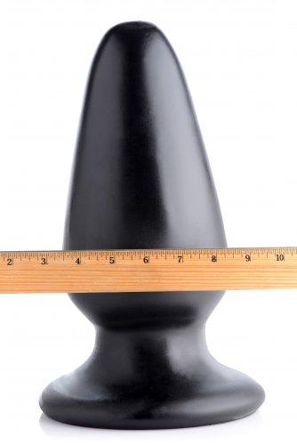 Gigantor XXXL Tapered Butt Plug Black