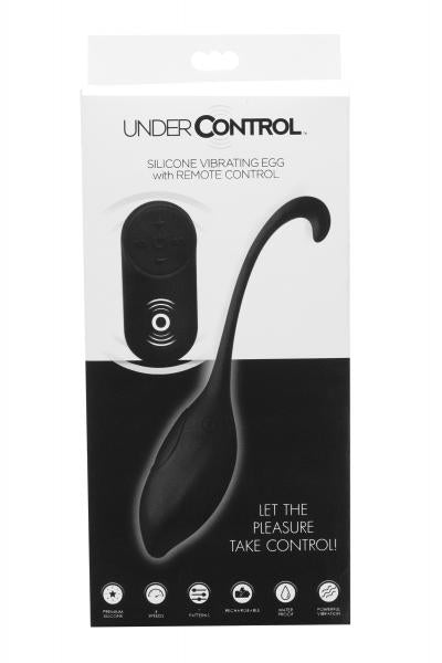 Under Control Silicone Vibrating Egg With Remote Control