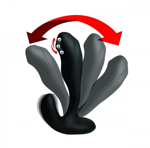 Alpha Pro 7X Bendable Prostate Stimulator With Stroking Bead