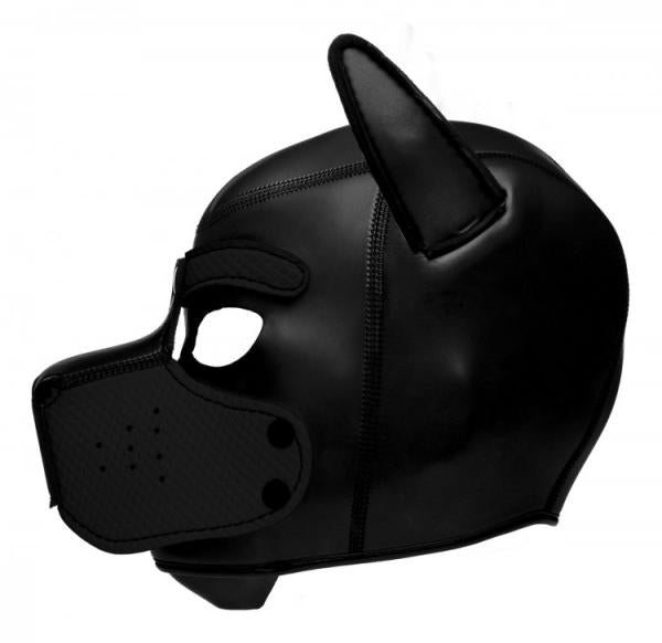 Spike Neoprene Puppy Hood Black O/S