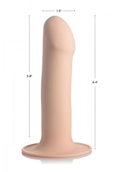 Squueze-It Squeezable Phallic Dildo Beige