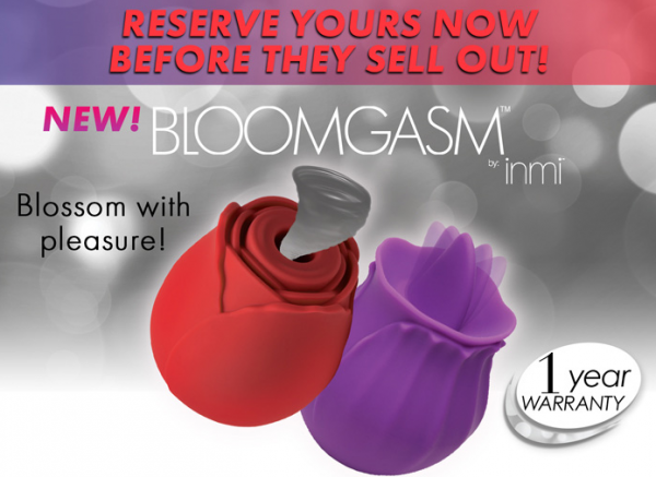 Bloomgasm Wild Violet 10x Silicone Clit Licking Stimulator