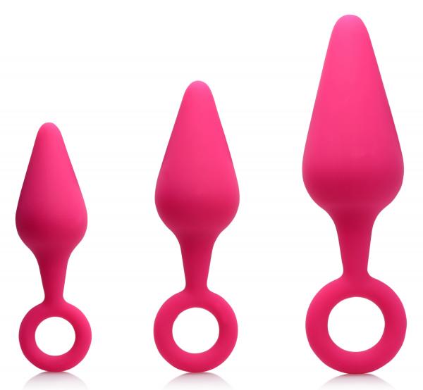 Gossip Rump Ringers Silicone Set Of 3 - Magenta