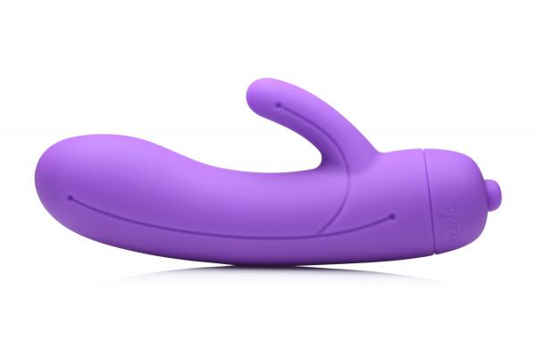 7x Lil Smoothie Mini Silicone Rabbit Vibe - Violet