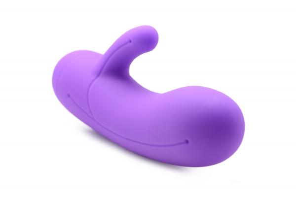 7x Lil Smoothie Mini Silicone Rabbit Vibe - Violet