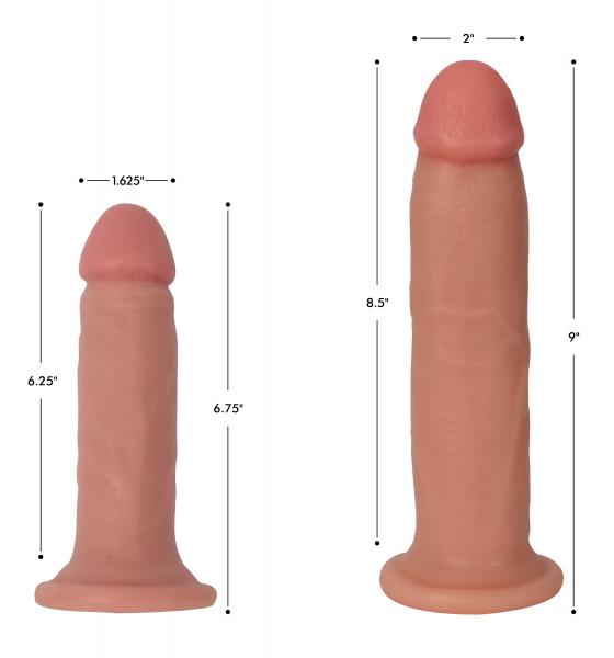 Jock Light Bareskin Dildo - 9 Inch