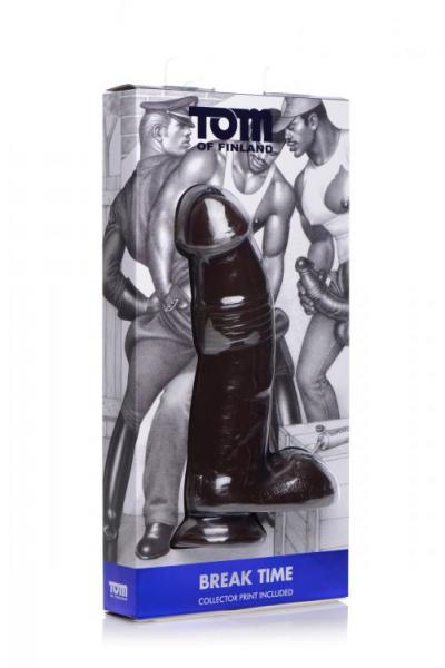 Tom Of Finland Break Time Realistic Dildo Brown