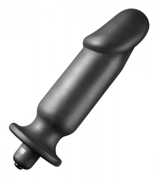 Tom of Finland Medium Vibrating Plug Black