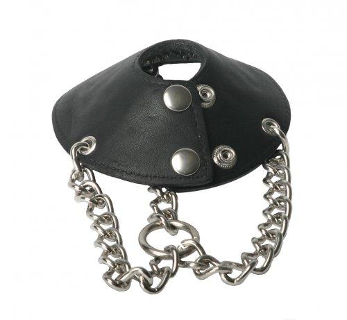 Strict Leather Parachute Ball Stretcher Spikes - Black