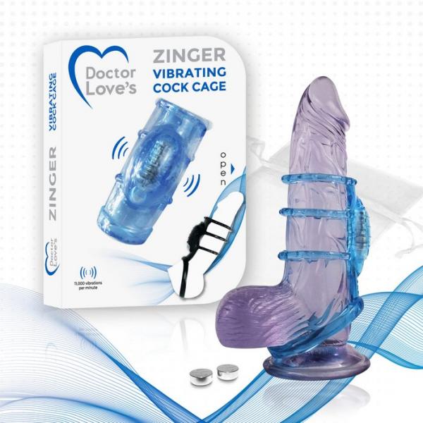 Doctor Love Zinger Vibrating Cock Cage