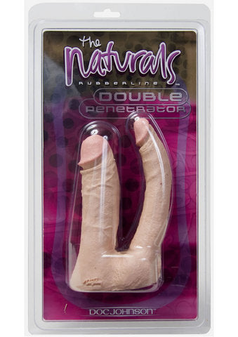 The Naturals Double Penetrator Beige Dildo