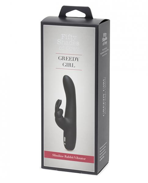 Fifty Shades Of Grey Greedy Girl Slimline Rabbit Vibrator