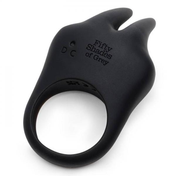 Fifty Shades Of Grey Sensation Rechargeable Vibrating Rabbit Love Ring