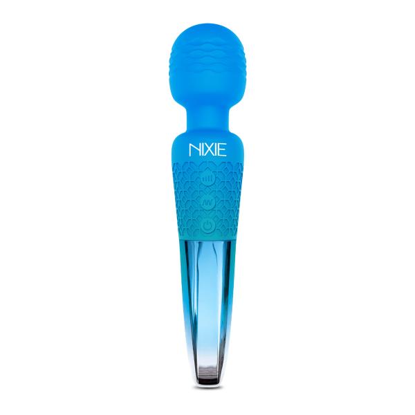 Nixie Wand Massager Blue Ombre Metallic