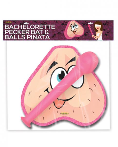 Bachelorette Party Pecker Bat & Balls Pinata Combo