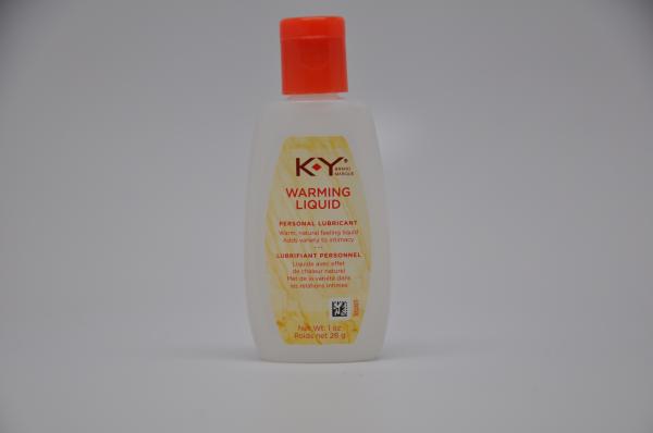 K-Y Warming Liquid Lubricant 1oz Bottle