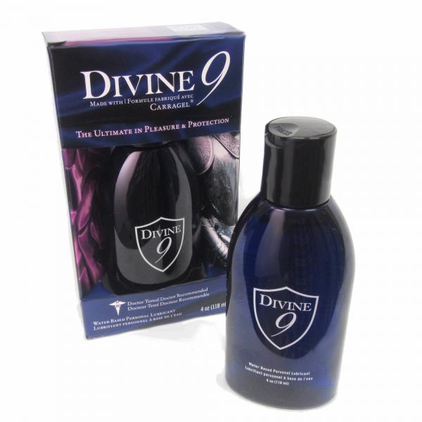 Divine 9 Water Based Lubricant 4oz