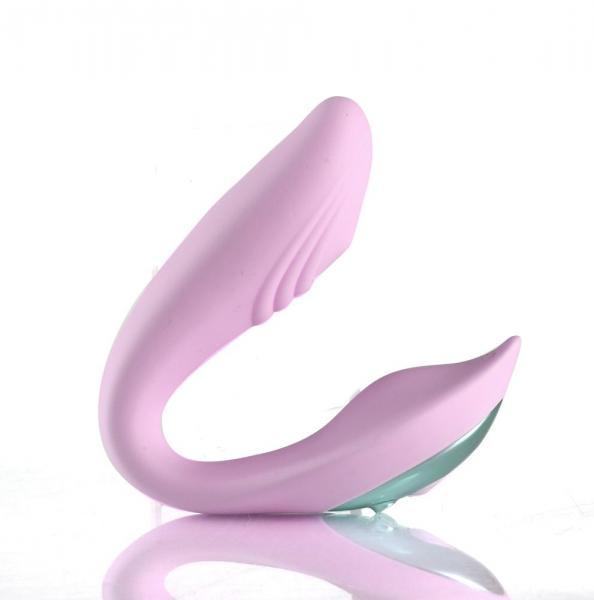 Harmonie Pink Bendable Dual Vibrator W/ Remote Control