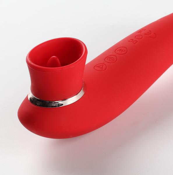 Destiny Red Sucking Clitoral Stimulator