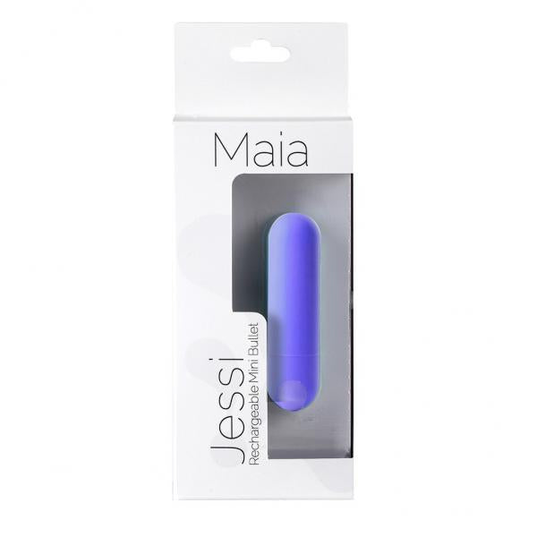 Jessi Mini Bullet Vibrator Rechargeable Purple