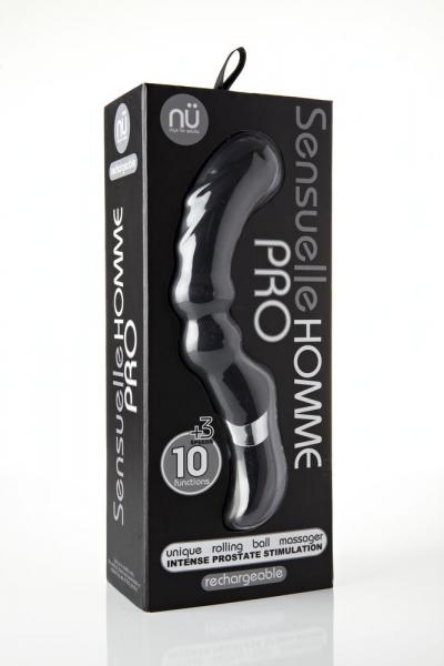 Sensuelle Homme Pro Prostate Massager Black