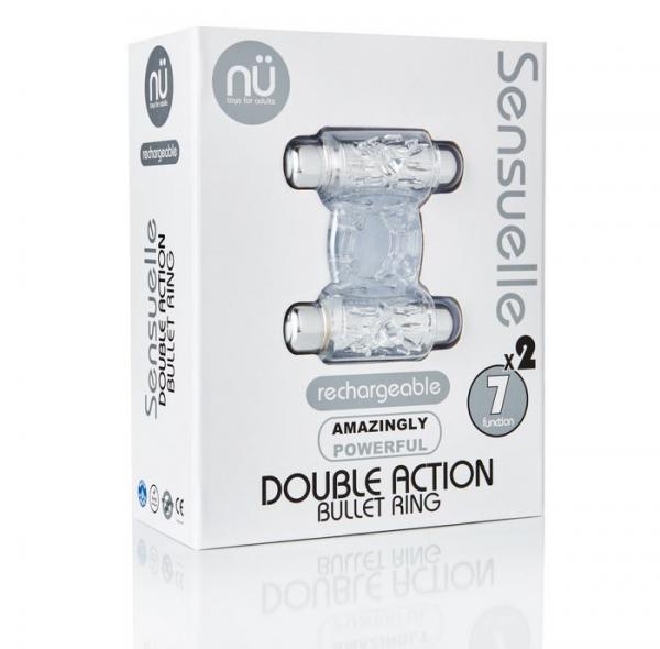 Sensuelle Double Action Vibrating Cock Ring