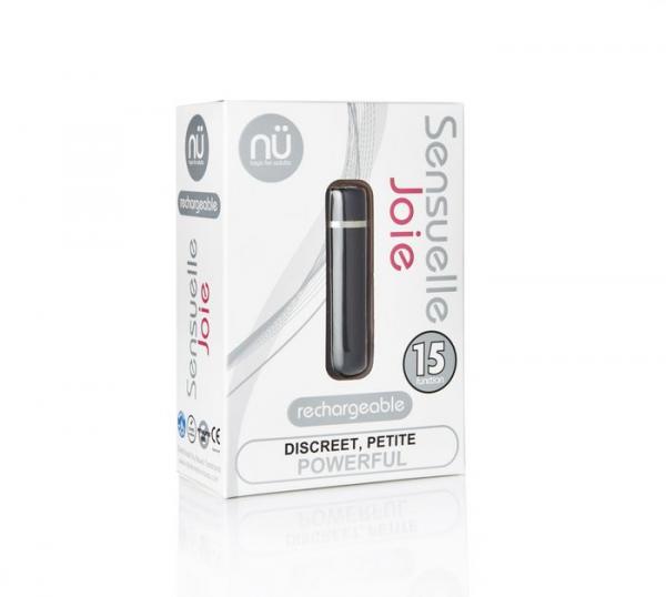 Sensuelle Joie 15 Function Bullet Vibrator Black