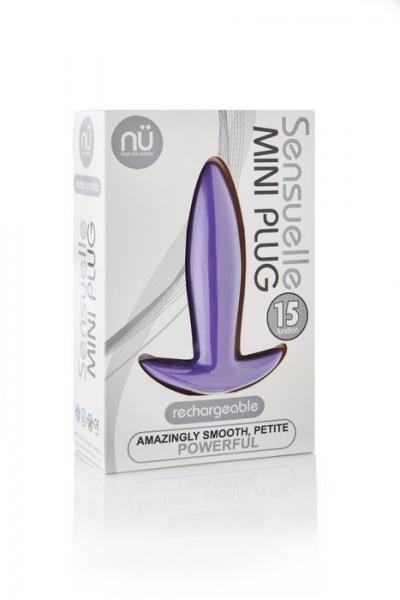 Sensuelle Mini Butt Plug Rechargeable Vibrator