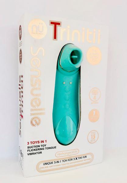 Sensuelle Trinitii 3-in-1 Suction Tongue Vibe