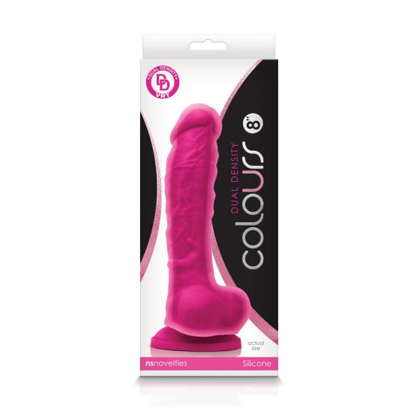 Colours - Dual Density - 8in Dildo