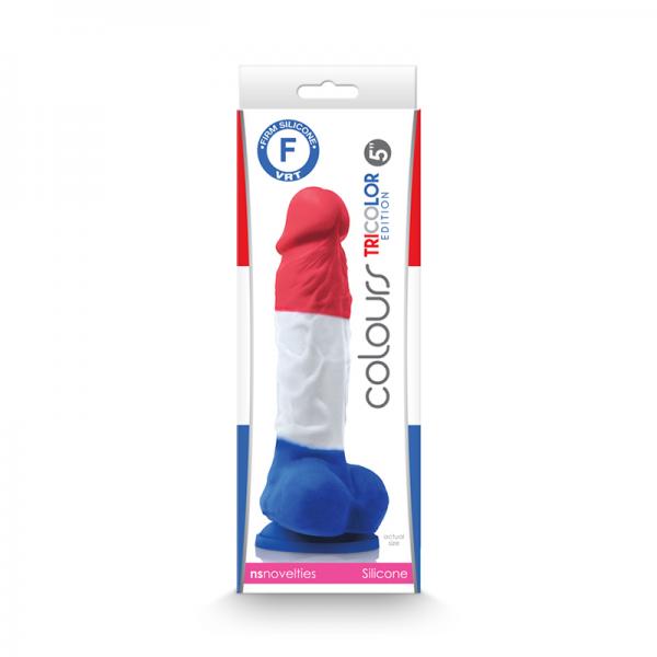 Colours Pleasures Tricolor 5 Dildo ''