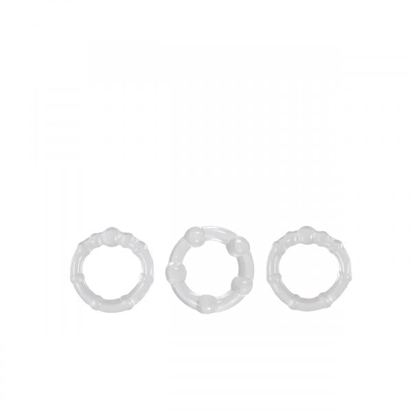 Renegade Intensity Rings Clear 3 Pack