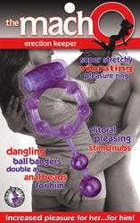 Macho Erection Keeper C Ring - Purple