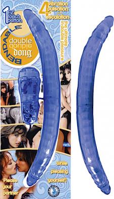 Bendable Vibrating Double Dong