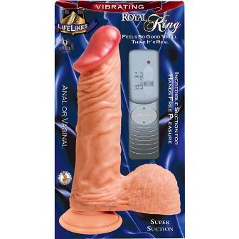 Lifelikes Vibrating King 9in