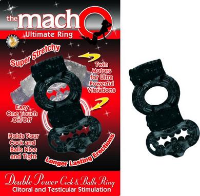 Macho 2x Power Cock/ball Ring