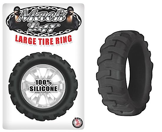 Mack Tuff Large Silicone Tire Ring Black