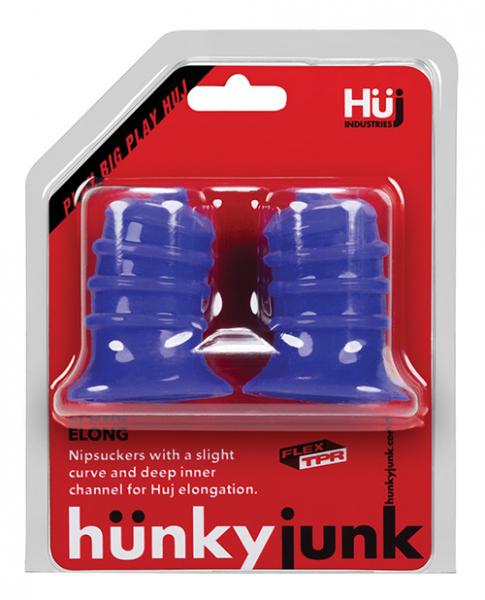 Hunkyjunk Elong Nipsuckers Cobalt (net)